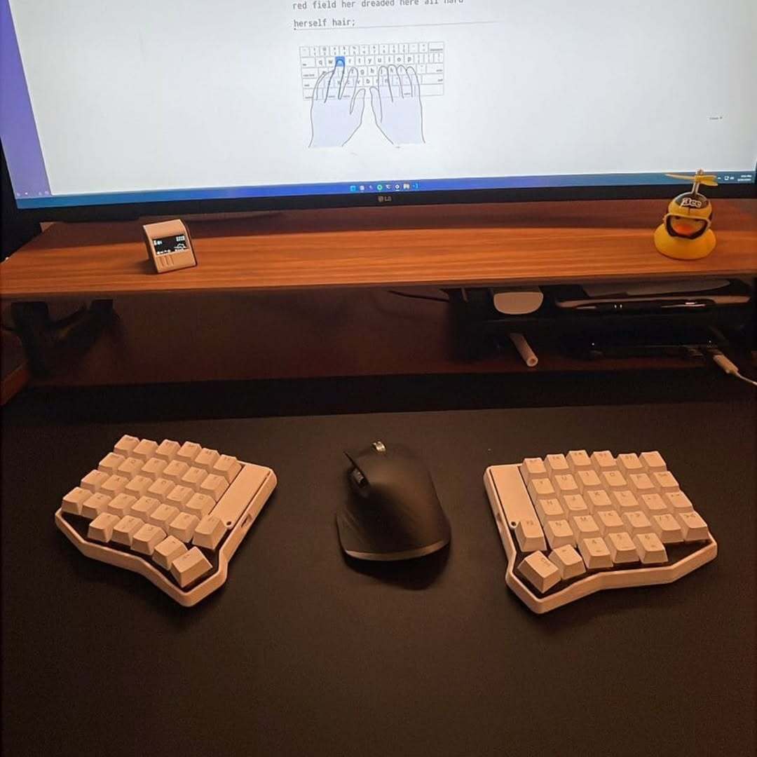 Tergo Sofle - Teclado ergonômico dividido mecânico customizado - Imagem 15