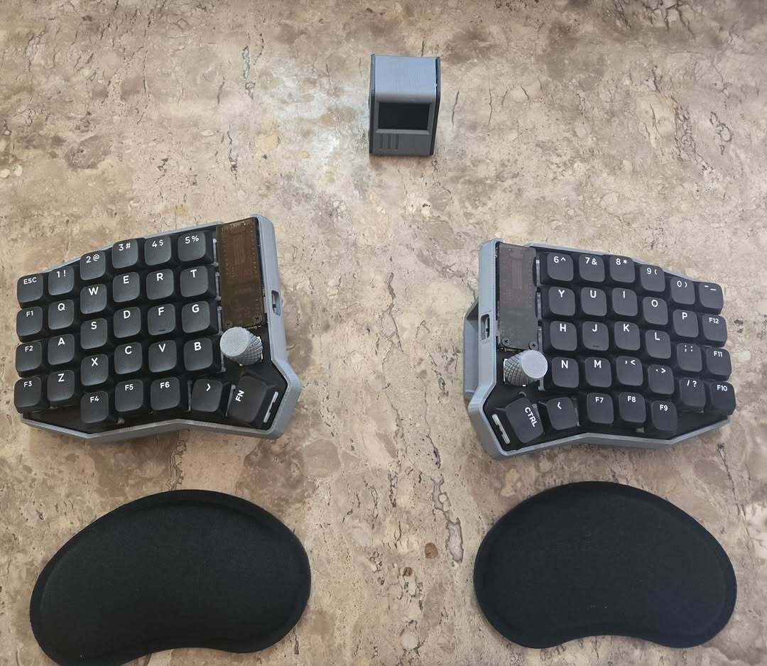 Tergo Sofle - Teclado ergonômico dividido mecânico customizado - Imagem 17