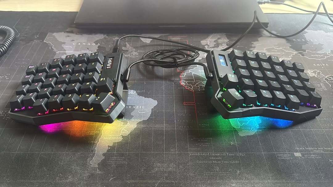 Tergo Sofle - Teclado ergonômico dividido mecânico customizado - Imagem 9